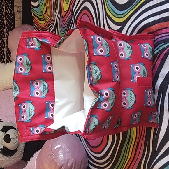 💜 Pack It Freeze & Go - Owl Print Cooler Bag - Picture 5 of 13